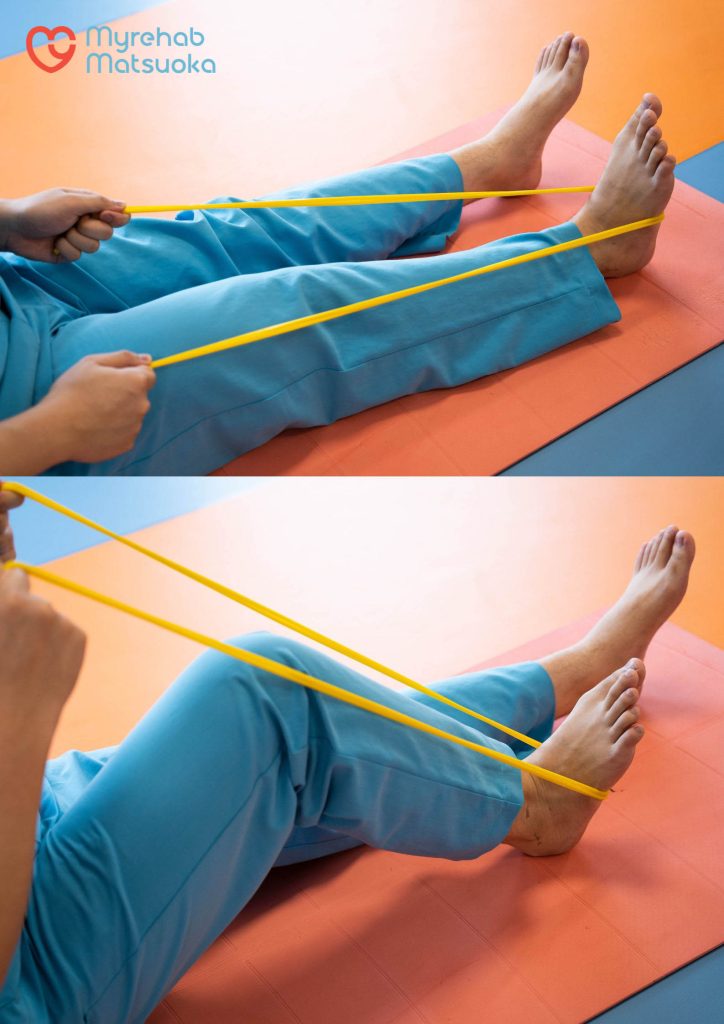 Tập vận động trong quá trình phục hồi chức năng lật sơ mi cổ chân rất quan trọng