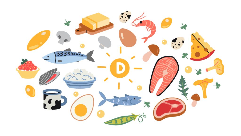 Vitamin D có nhiều trong nguồn thực phẩm tự nhiên