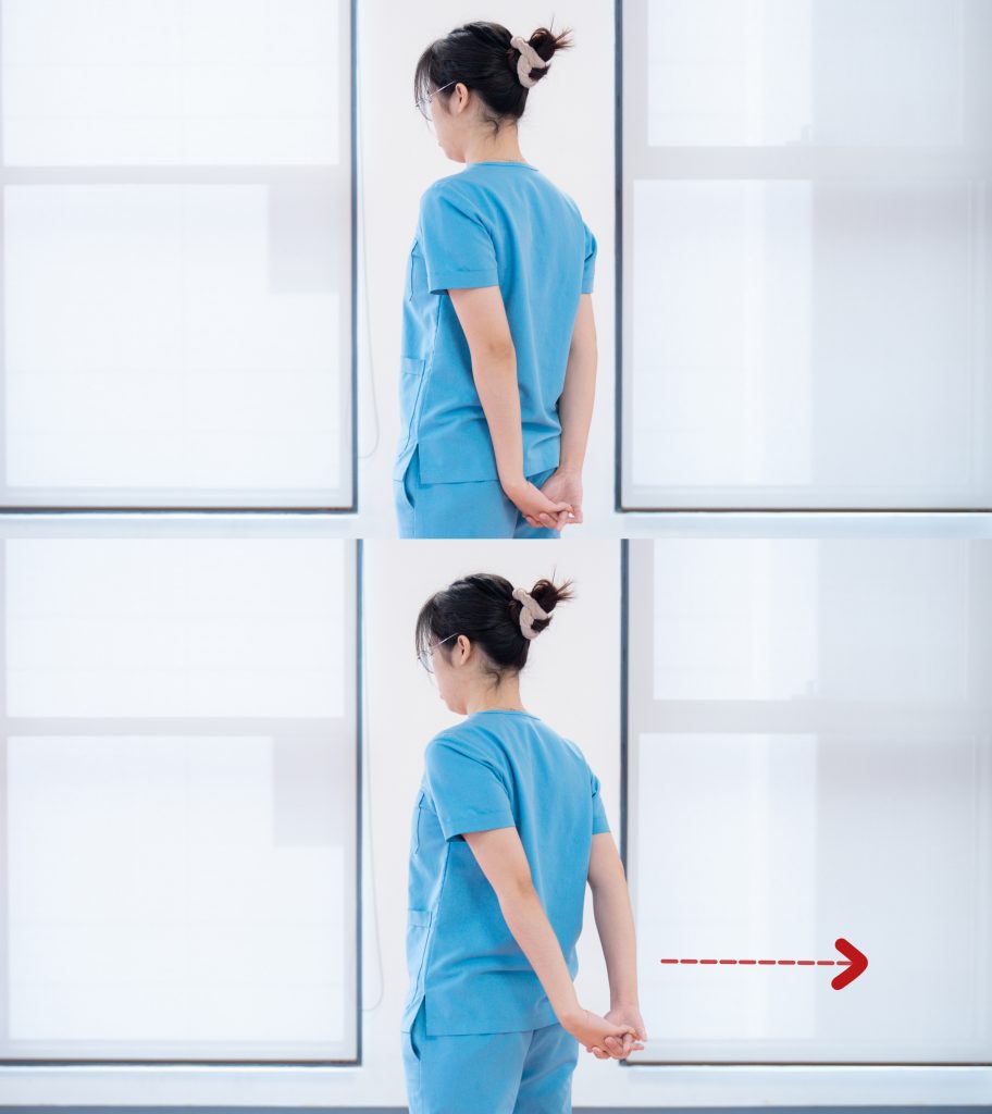 Bài tập Giãn ngực và vai (Chest and Shoulder Stretch)