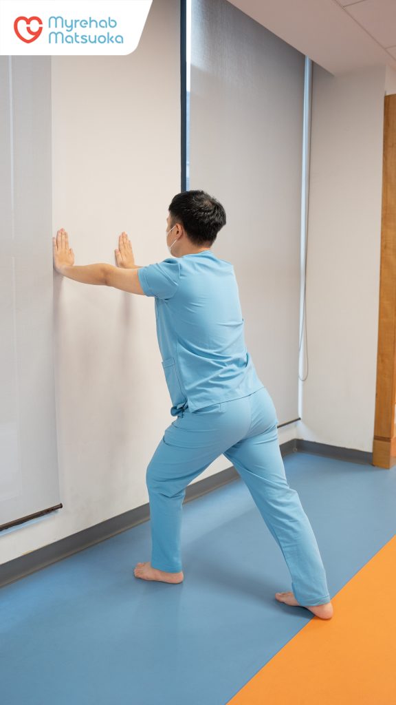 Trụ chân chắc khi thực hiện bài tập