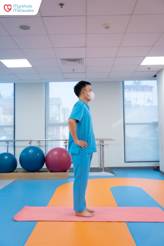 Bài tập điều chỉnh tư thế đứng