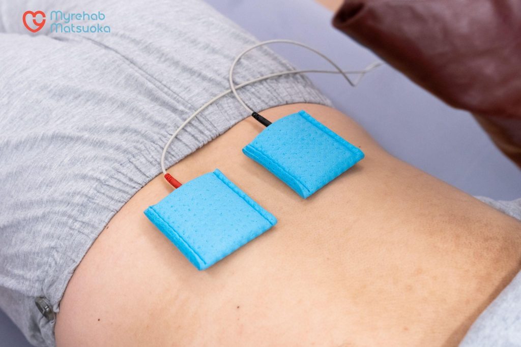 Điện xung lưng dưới làm dịu cơn đau do thoát vị đĩa đệm