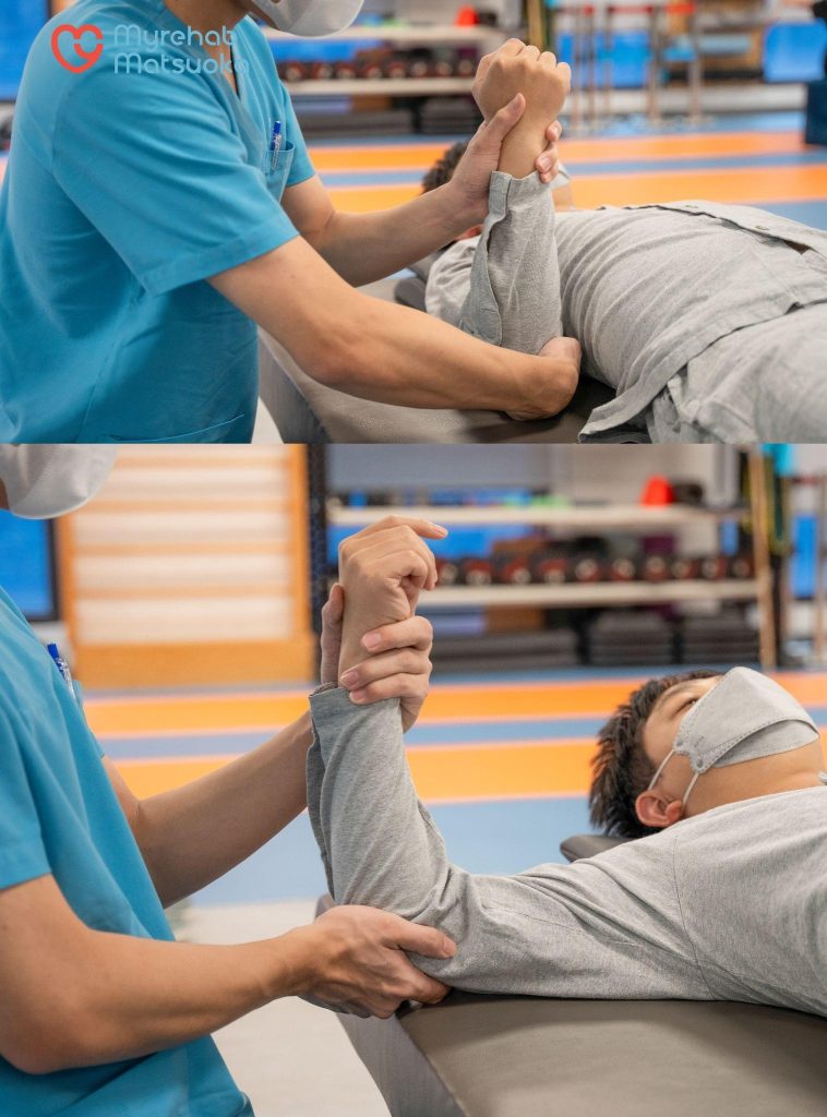 Bài tập vận động trị liệu thụ động cho khớp vai