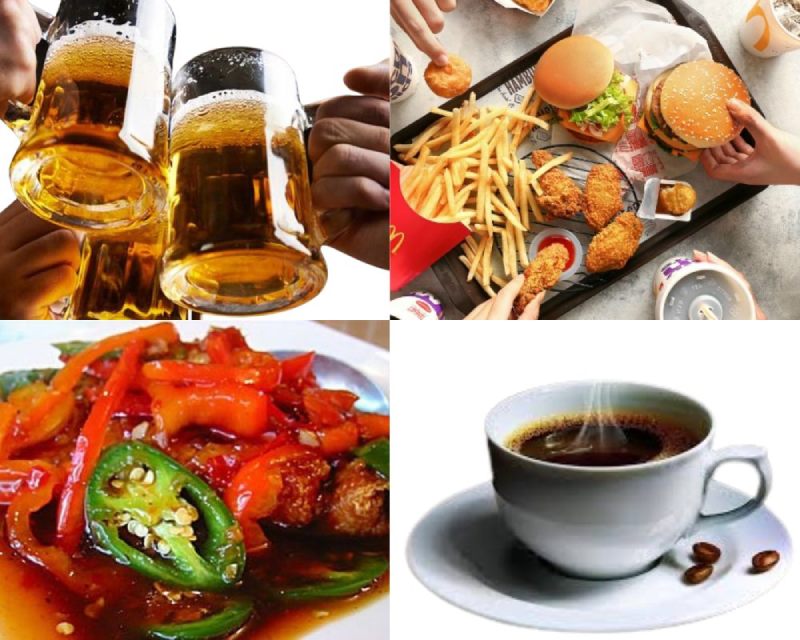 Nhóm thực phẩm không tốt cho sức khỏe bệnh nhân sau mổ dây chằng chéo trước