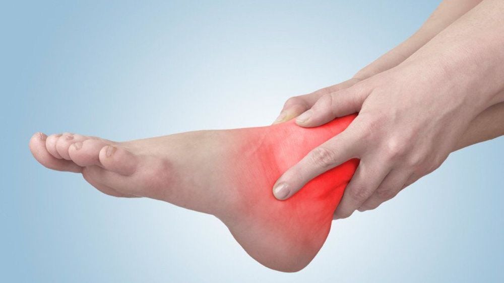 Tổn thương khiến cho cổ chân kém linh hoạt
