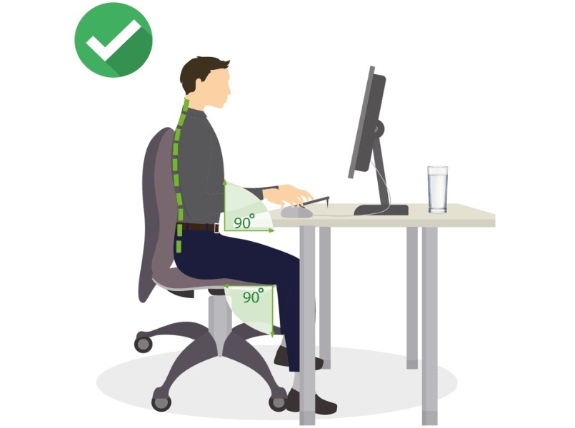 Duy trì tư thế đúng để bảo vệ cột sống