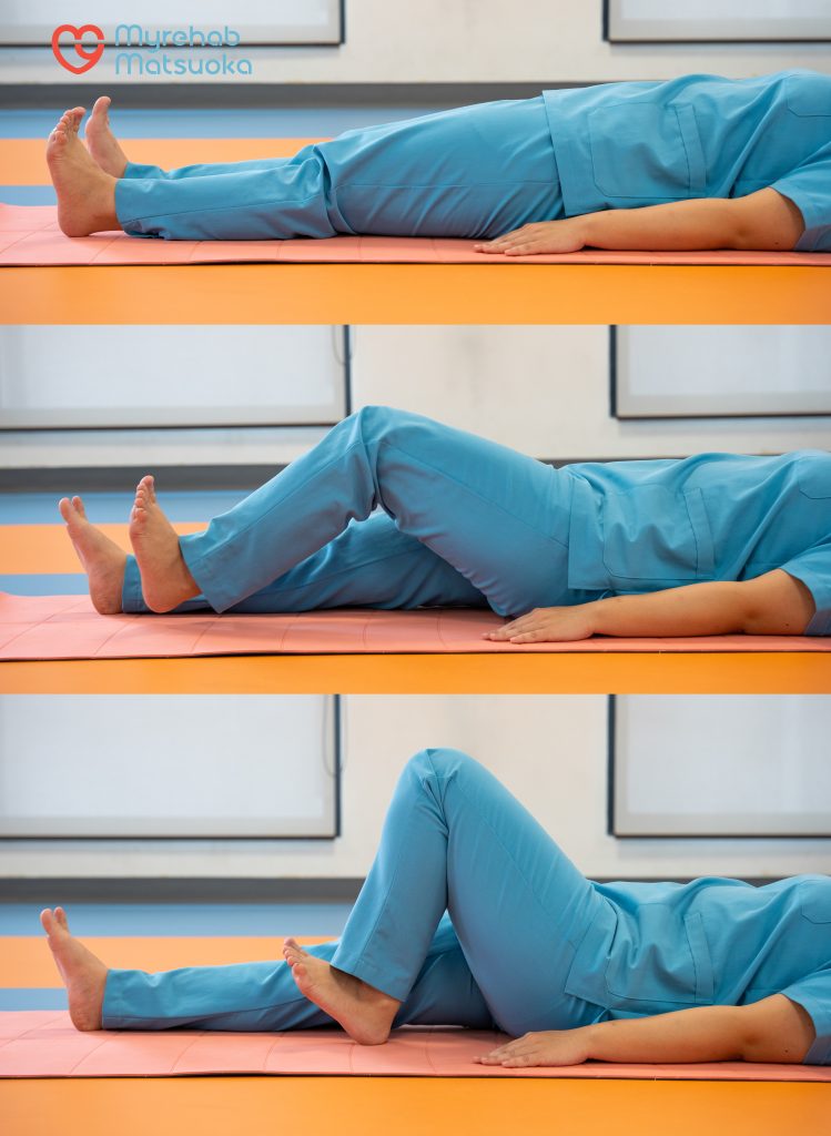Bài tập trượt gót chân giúp tăng cường cơ đùi