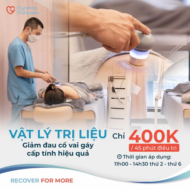 Vật lý trị liệu giảm đau cổ vai gáy cấp tính