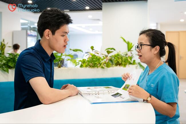 Ngôn ngữ trị liệu tại Myrehab Matsuoka