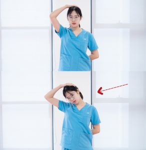 Bài tập kéo cơ thang