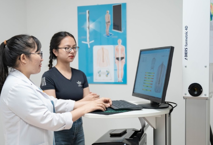 Máy đánh giá hình thái cột sống 4D