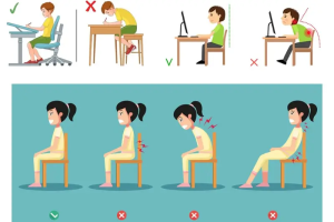 Cong vẹo cột sống do sai tư thế
