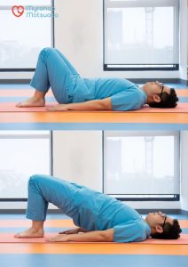 Bài tập Glute bridge (cầu mông)