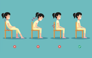 Ngồi sai tư thế dẫn tới đau lưng và thoát vị đĩa đệm