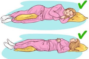 Tư thế nằm giúp giảm cơn đau lưng