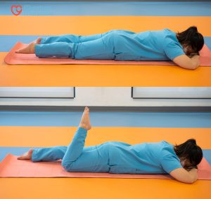 Gập duỗi tư thế nằm sấp